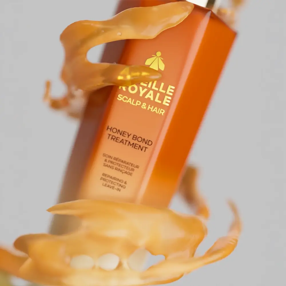 Guerlain Abeille Royale, composición visual