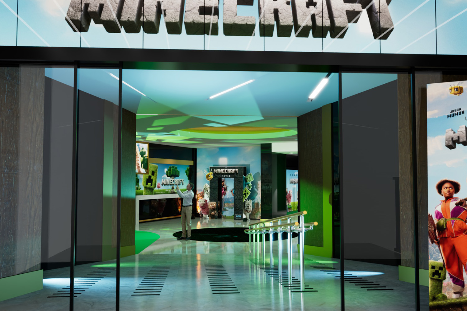 Render para la premiere Minecraft 6