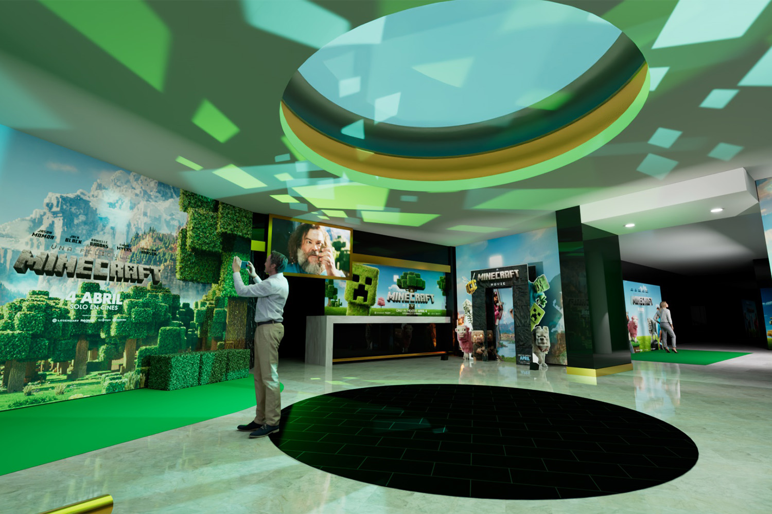 Render para la premiere Minecraft 5